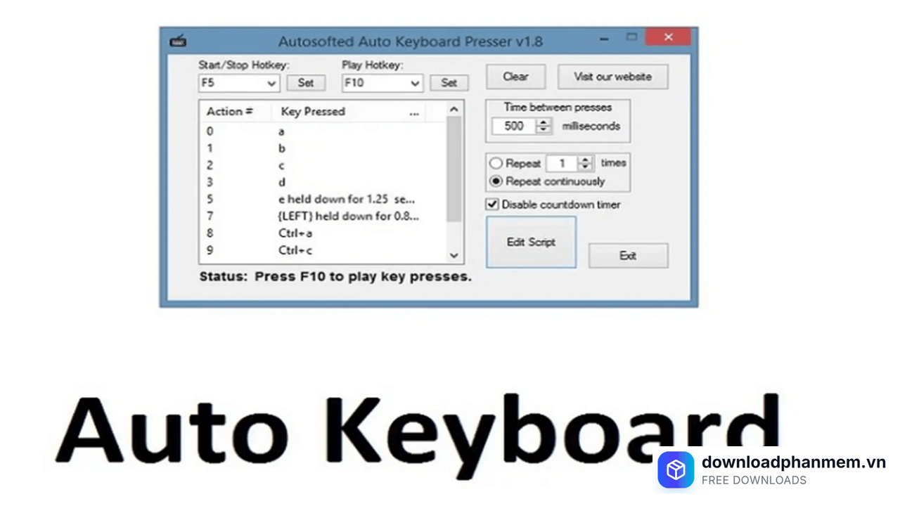 auto keyboard la gi