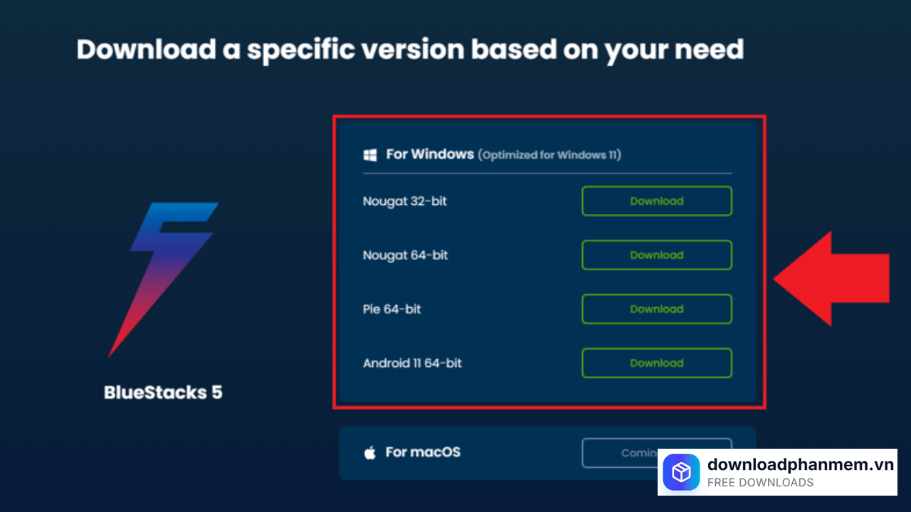 Version phiên bản BluStacks 5 Version phiên bản BluStacks 5