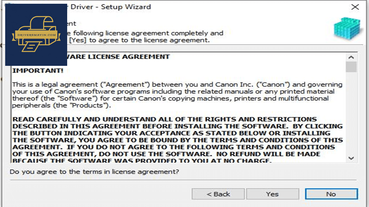 Canon L11121E screenshot 4