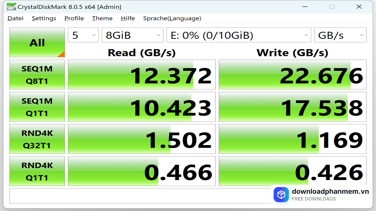 Tính năng nổi bật của CrystalDiskinfo