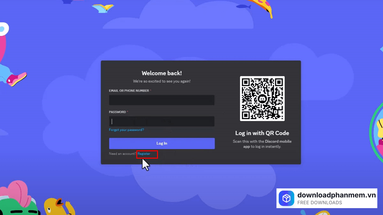 Đăng ký tài khoản Discord
