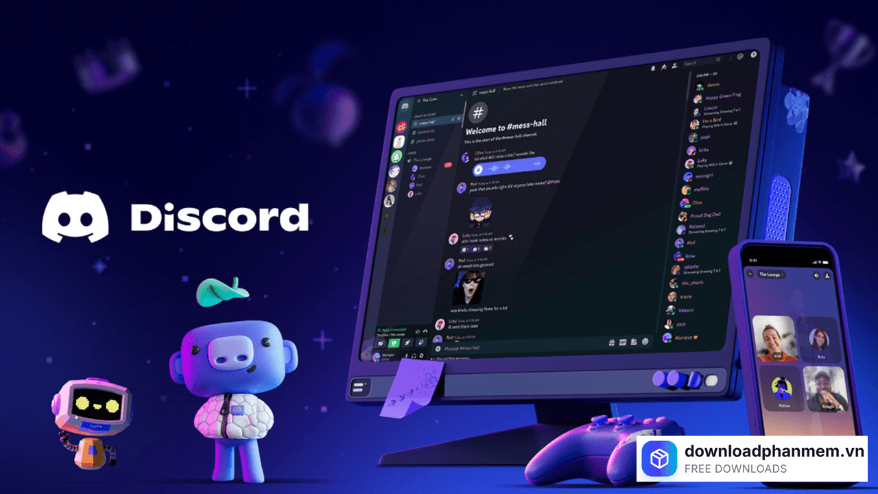 tinh nang noi bat cua phan mem discord cho windows