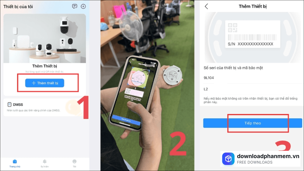 Kết nối thiết bị trên điện thoại