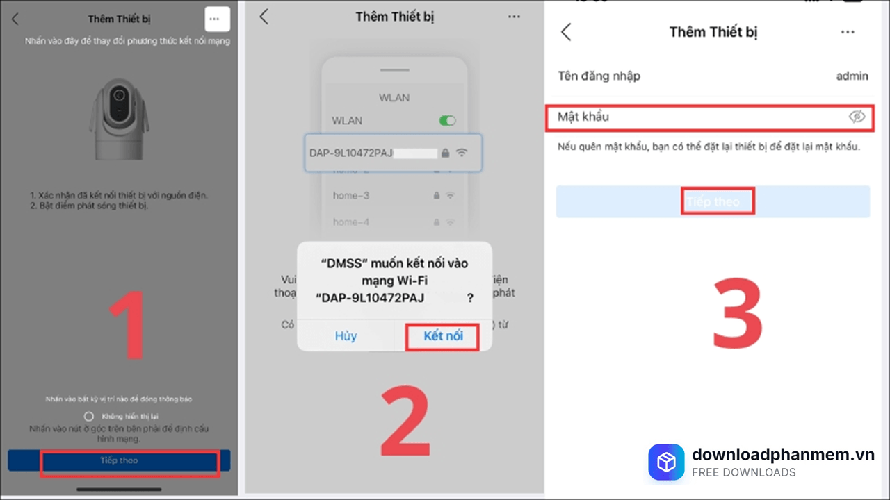 Kết nối mạng trên điện thoại