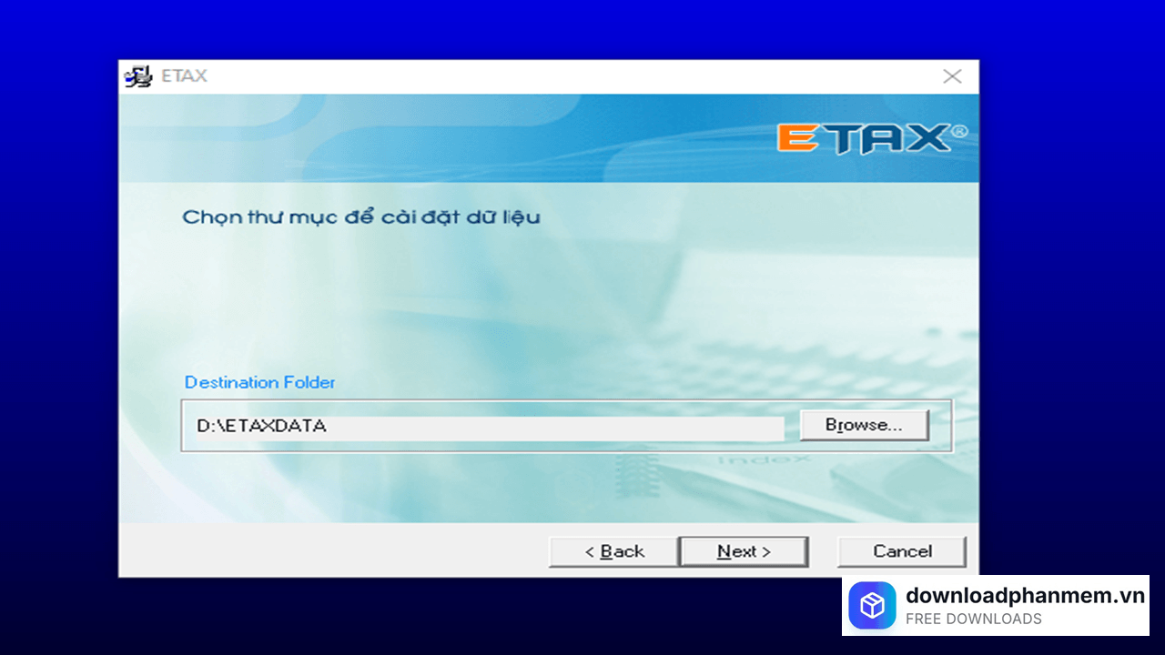 Tiếp tục nhấn Next