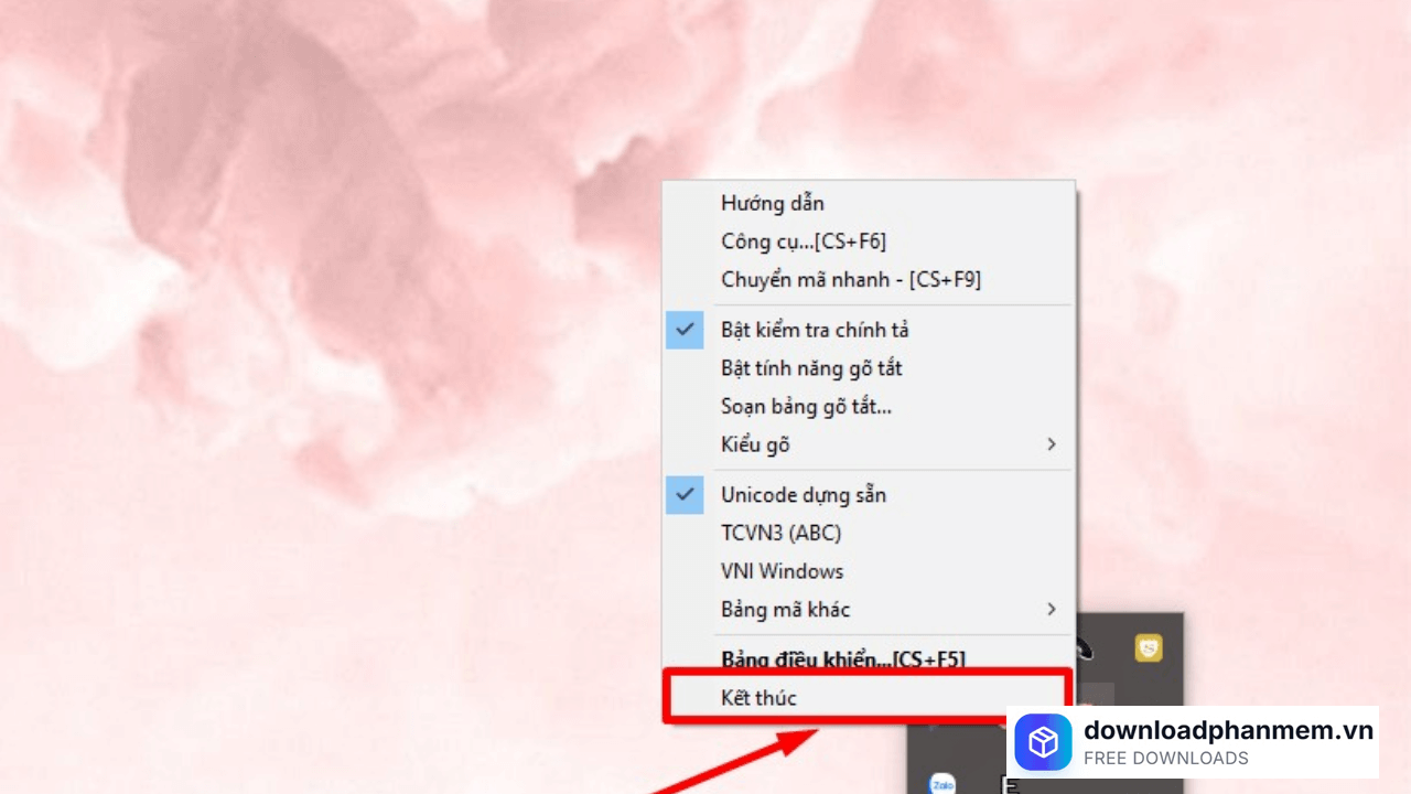 Nhấn Kết thúc Nhấn Kết thúc