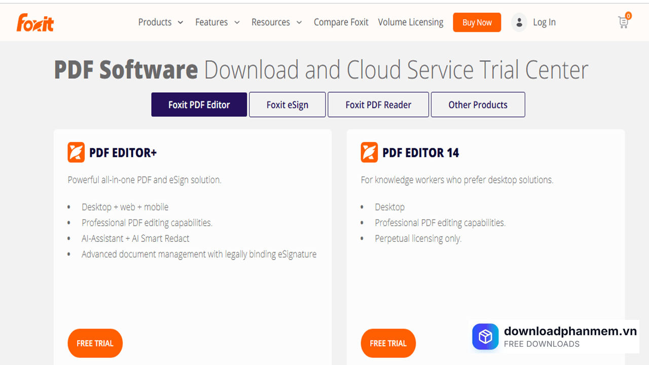 Chọn phần mềm phù hợp tải xuống