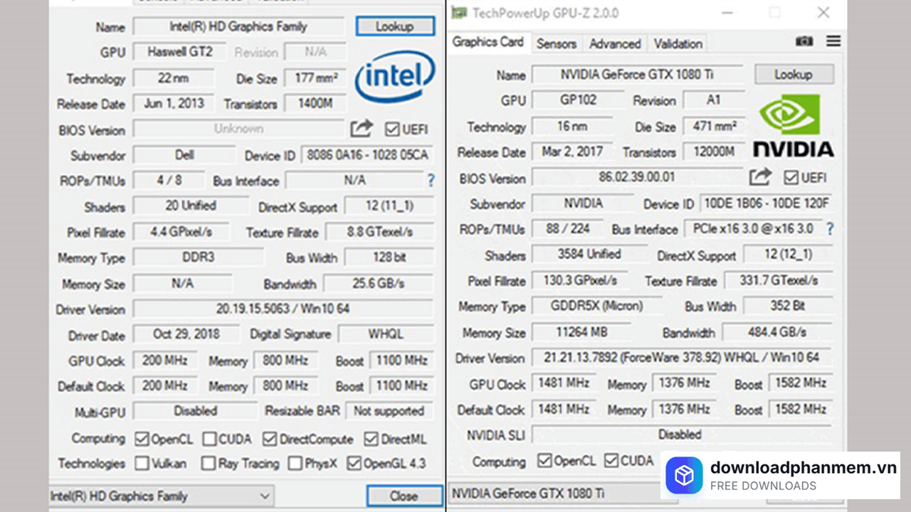 kiem tra bang gpu z 1