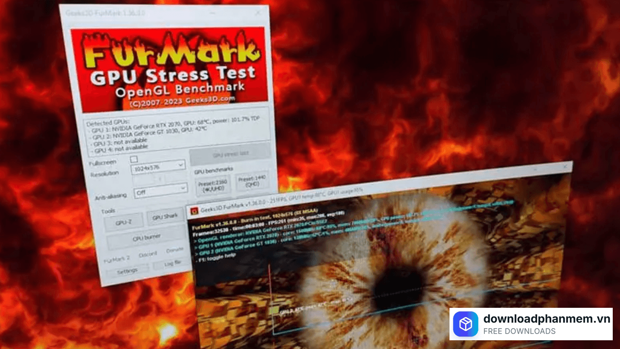 nhung luu y quan trong truoc khi cai dat furmark