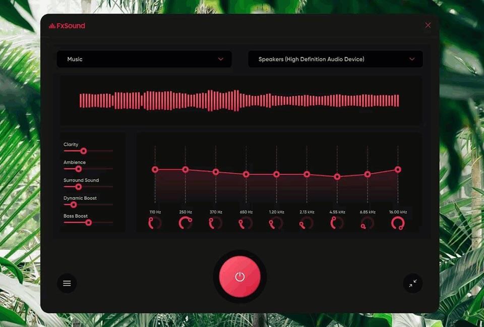 20-Band Equalizer 20-Band Equalizer