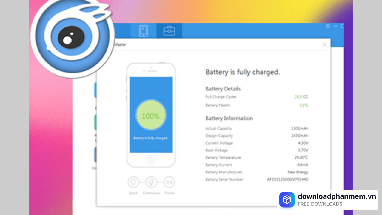 itools battery master