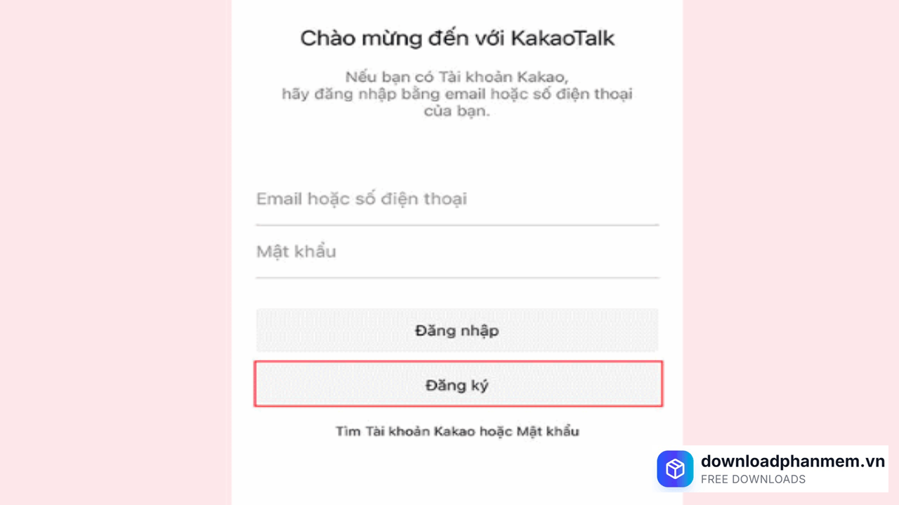 Đăng ký tài khoản