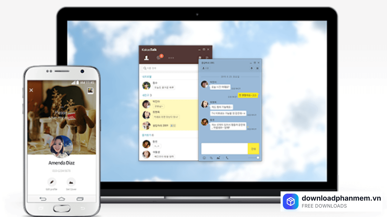 tinh nang noi bat cua kakao talk cho windows