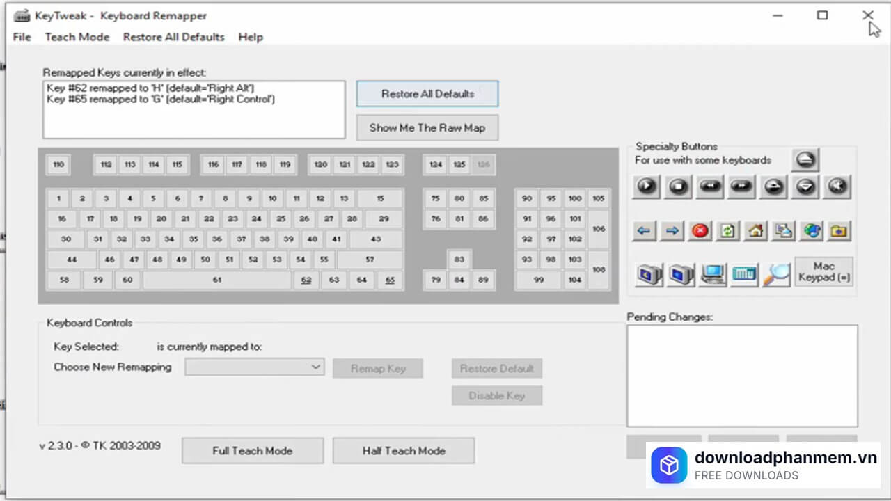 keytweak la gi 