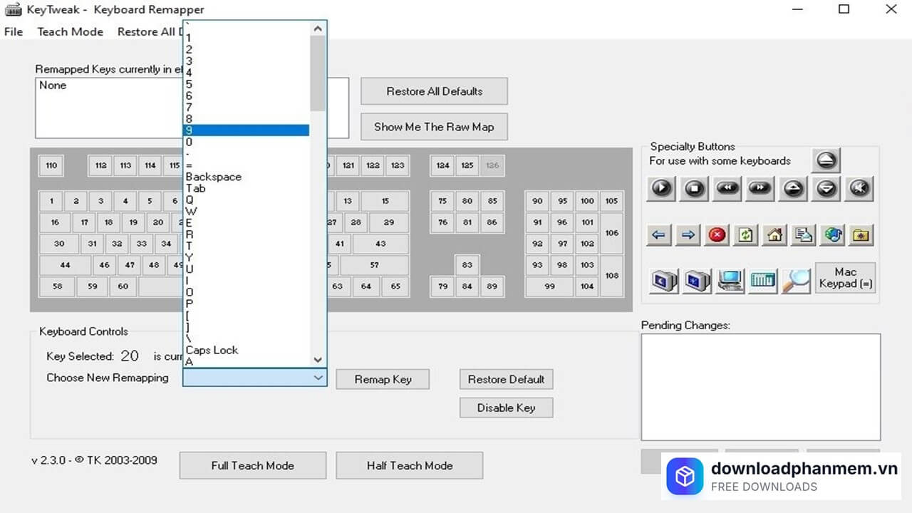khi nao nen su dung keytweak