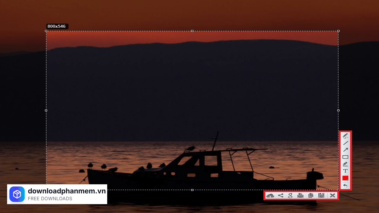 Giao diện chụp màn hình Giao diện chụp màn hình