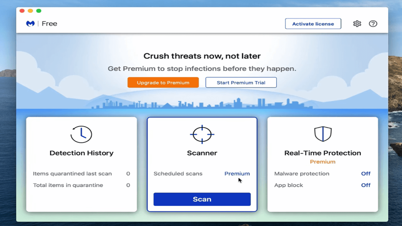 Giao diện phần mềm cài đặt thành công
