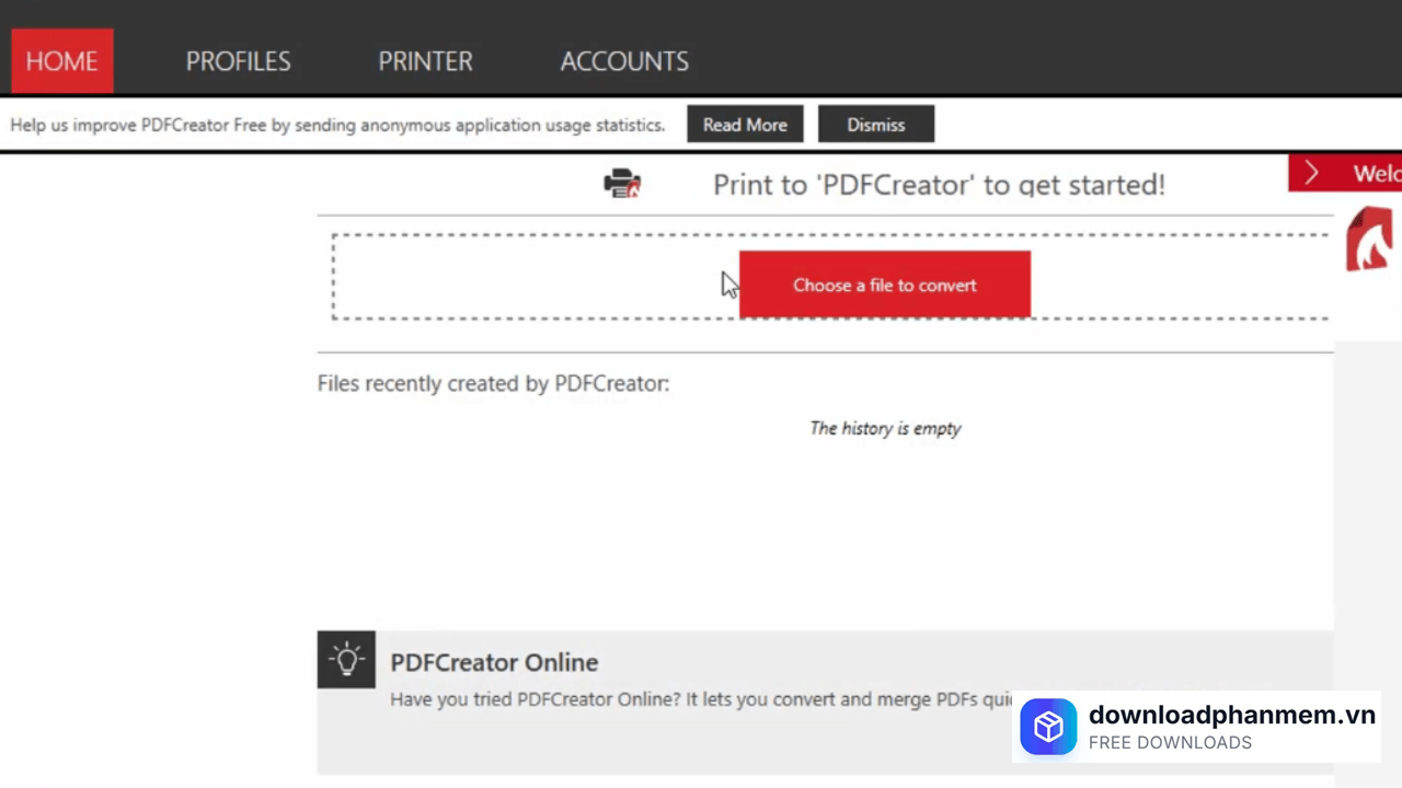 Mở phần mềm vừa tải xuống Mở phần mềm vừa tải xuống