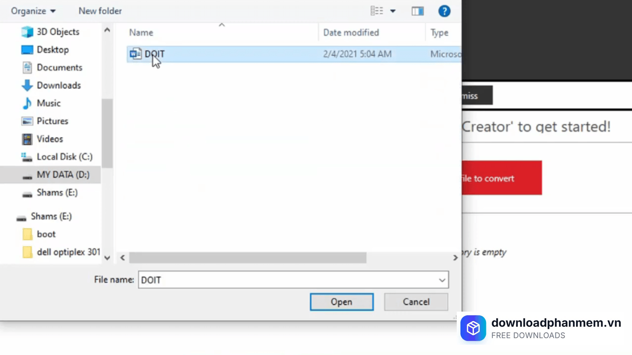 Chọn tệp bạn muốn chuyển đổi Chọn tệp bạn muốn chuyển đổi
