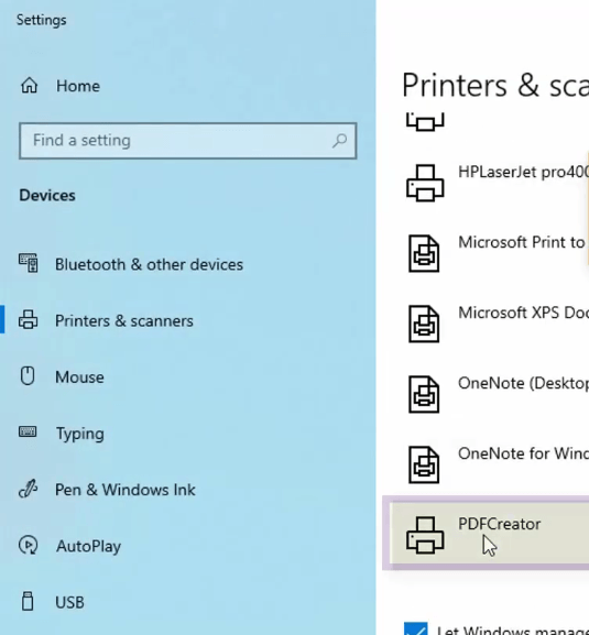 Nhấn chọn PDFCreator Nhấn chọn PDFCreator