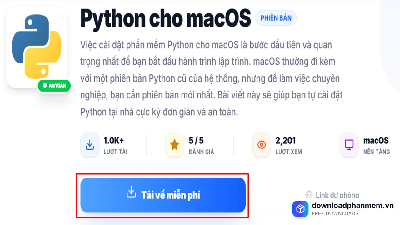 Nhấn mục Tải về miễn phí