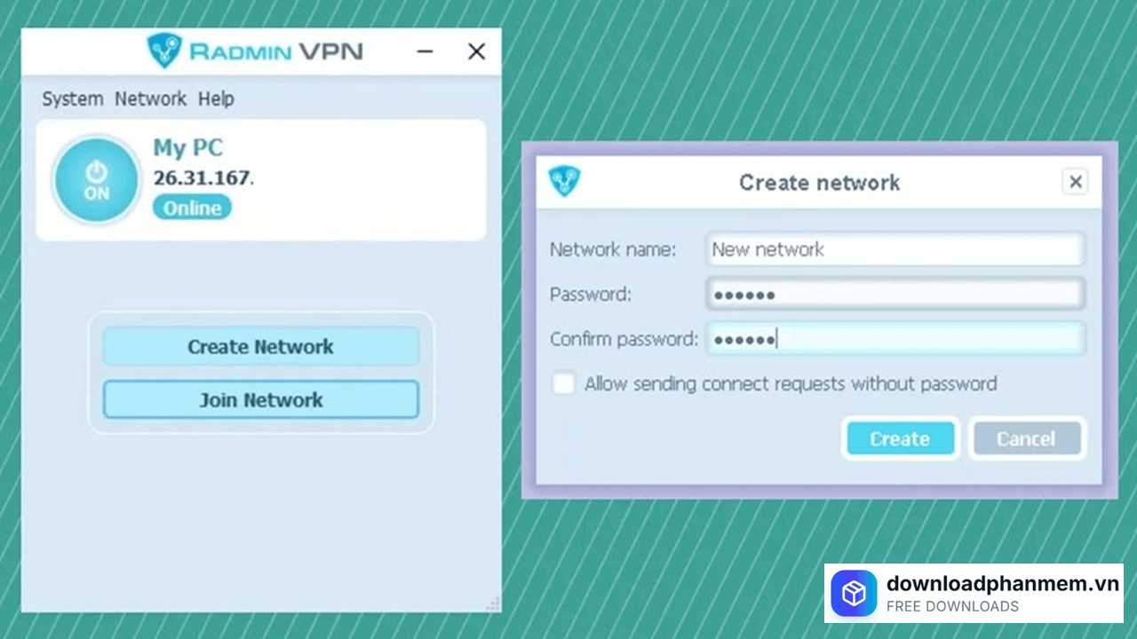 cach thuc hoat dong radmin vpn de lam viec tu xa
