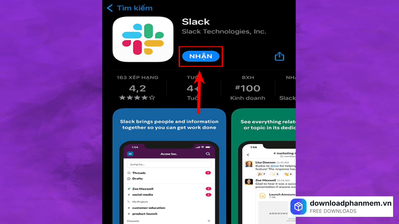 Chọn Nhận để tải xuống phần mềm Chọn Nhận để tải xuống phần mềm