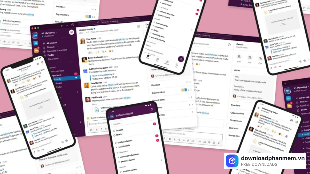 Tính năng nổi bạt Slack cho MacOS Tính năng nổi bạt Slack cho MacOS