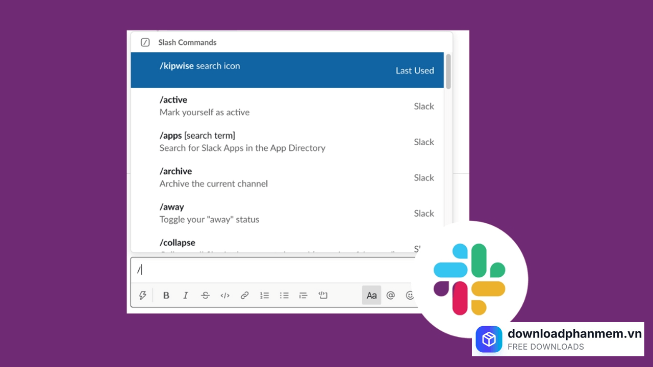 Đổi tượng phù hợp sử dụng Slack Desktop