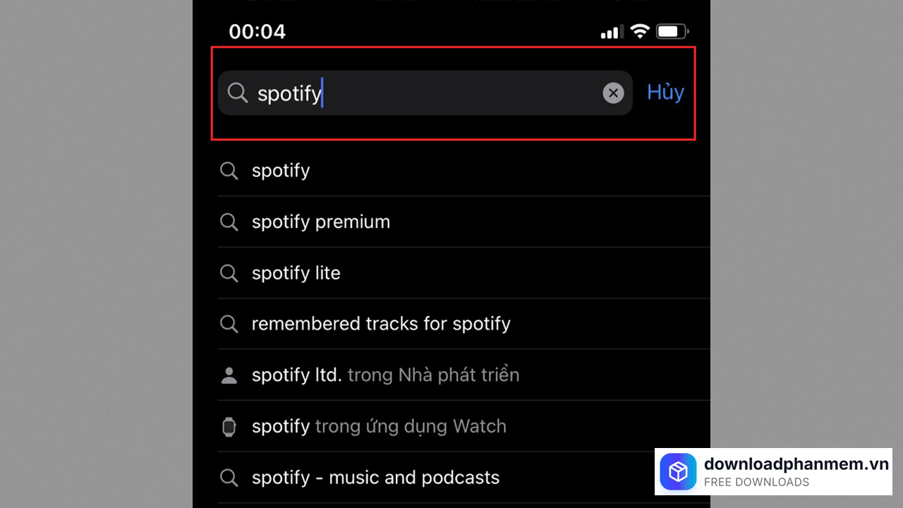 Spotify cho iOS screenshot 3