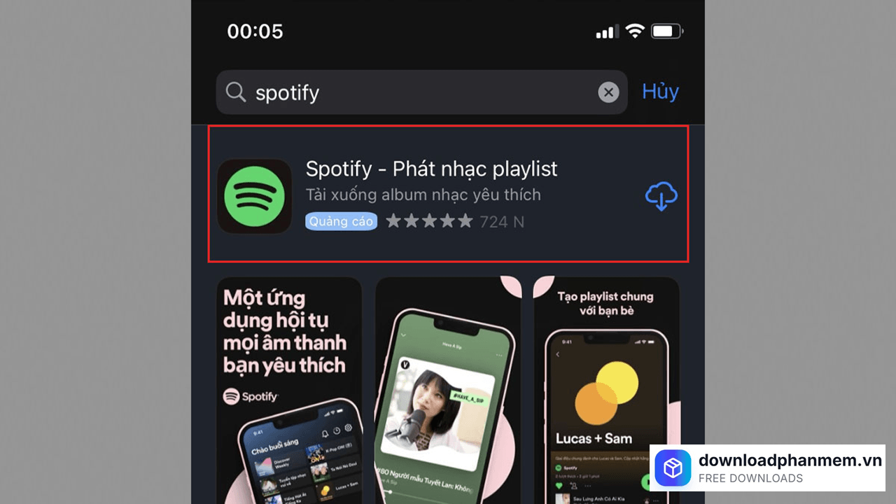 Spotify cho iOS screenshot 4