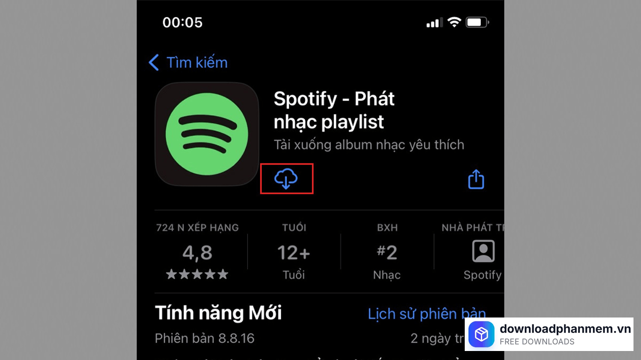 Spotify cho iOS screenshot 5