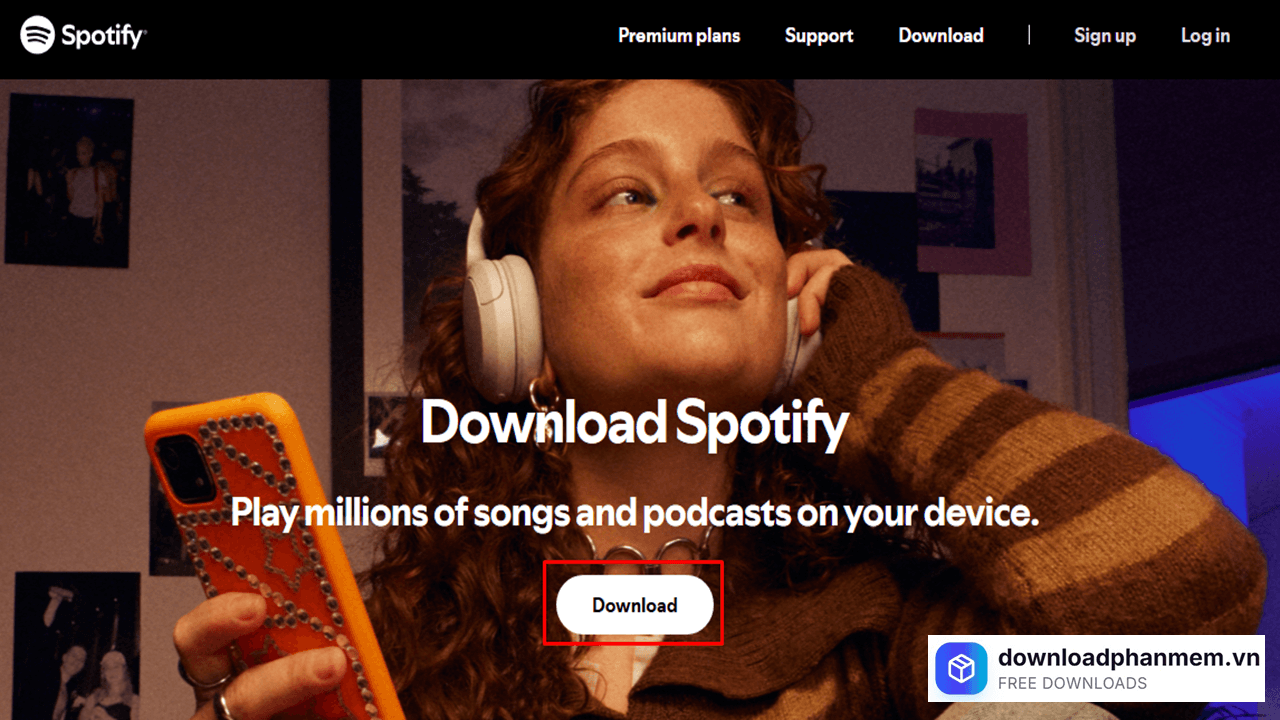 Nhấn Download tải xuống phần mềm