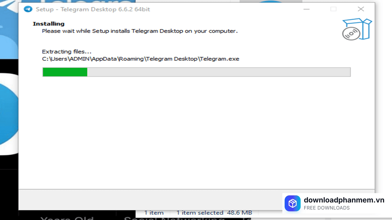 Vui lòng chờ trong giấy lát