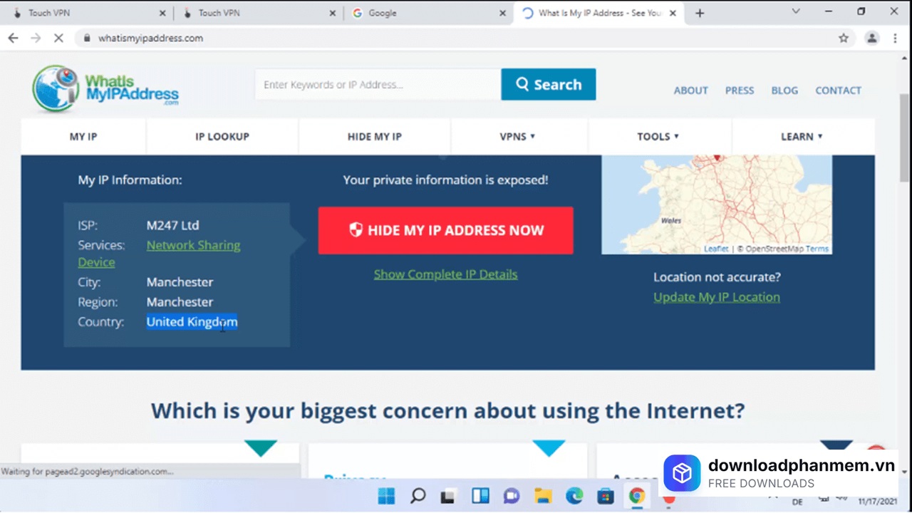 Kiểm tra địa chỉ IP
