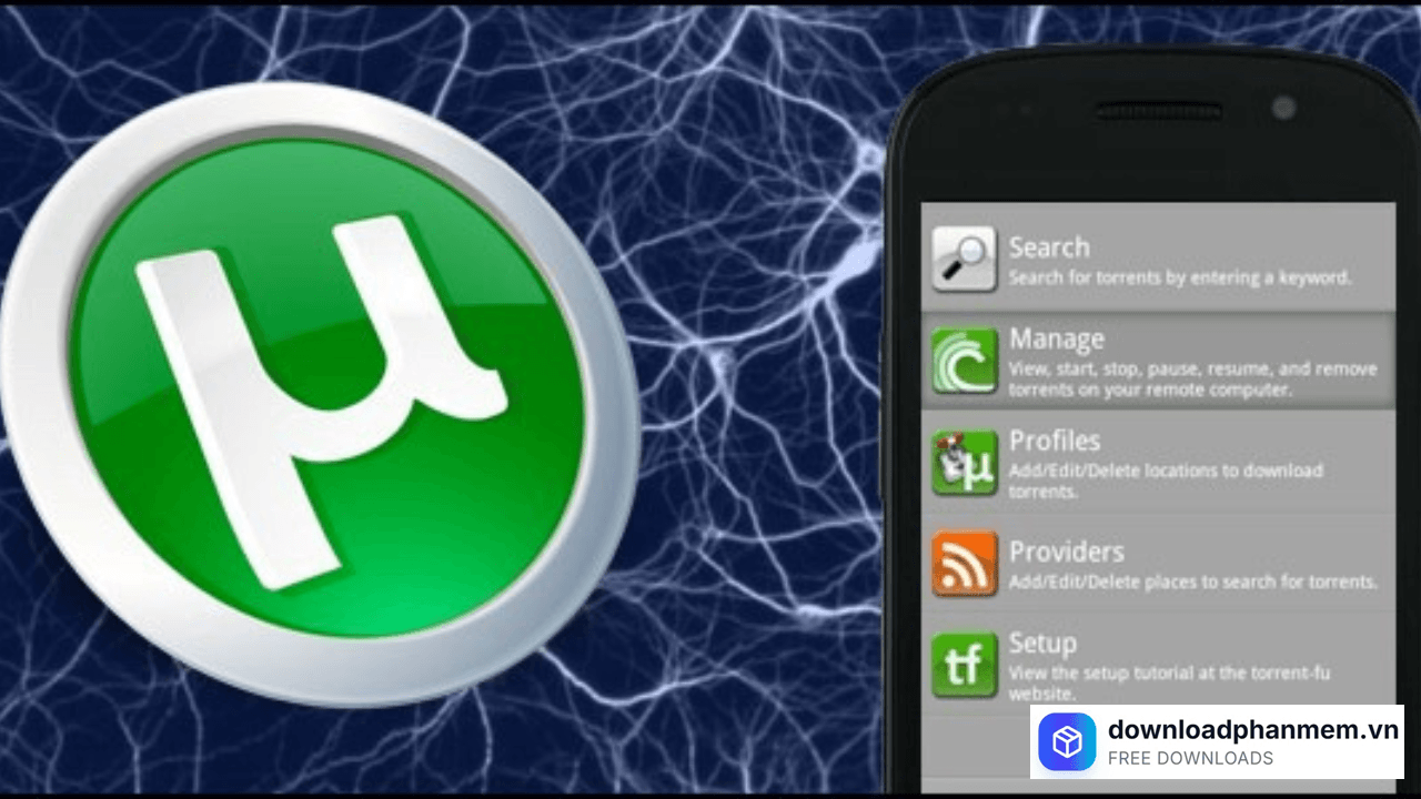 utorrent cho android la gi