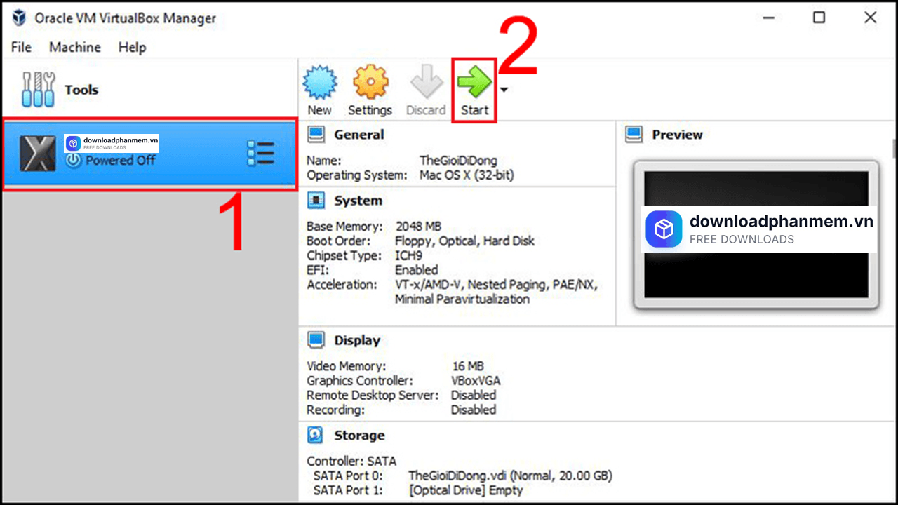 huong dan su dung phan mem virtualbox cho windows7