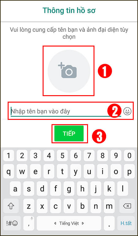 Đăng tải hồ sơ cá nhân Đăng tải hồ sơ cá nhân