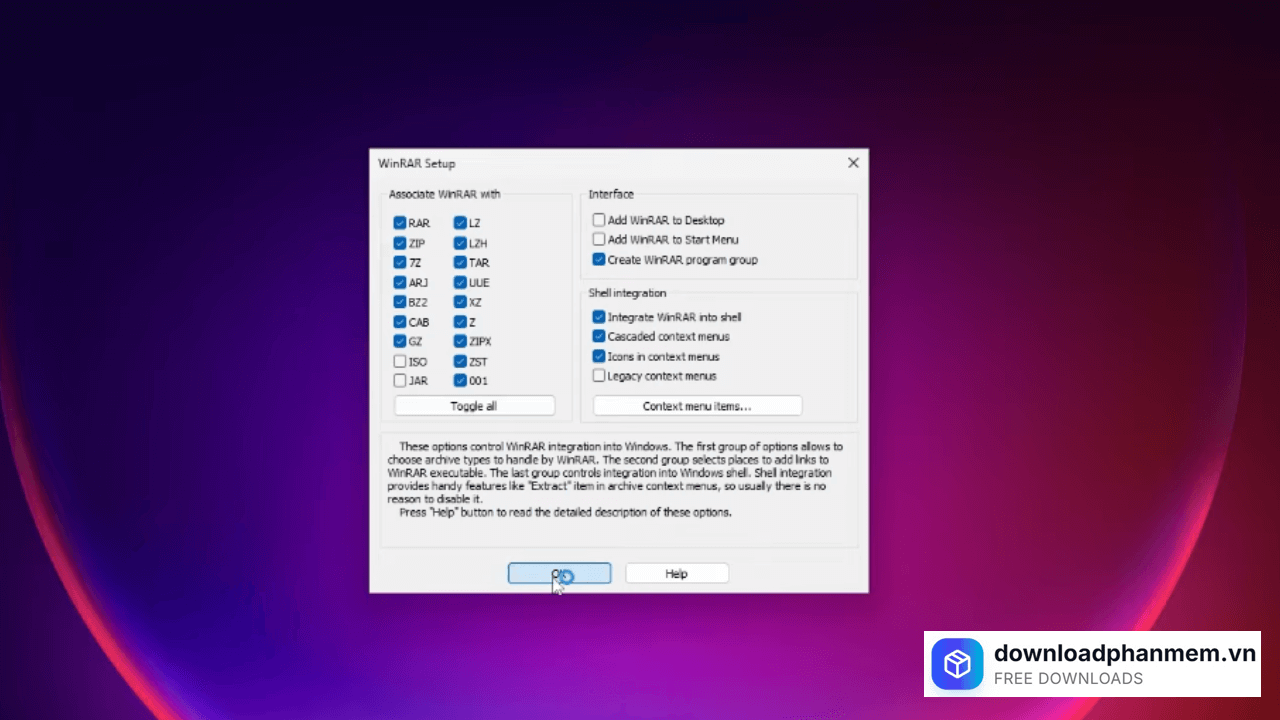 Bảng xác nhận sẽ xuất hiện