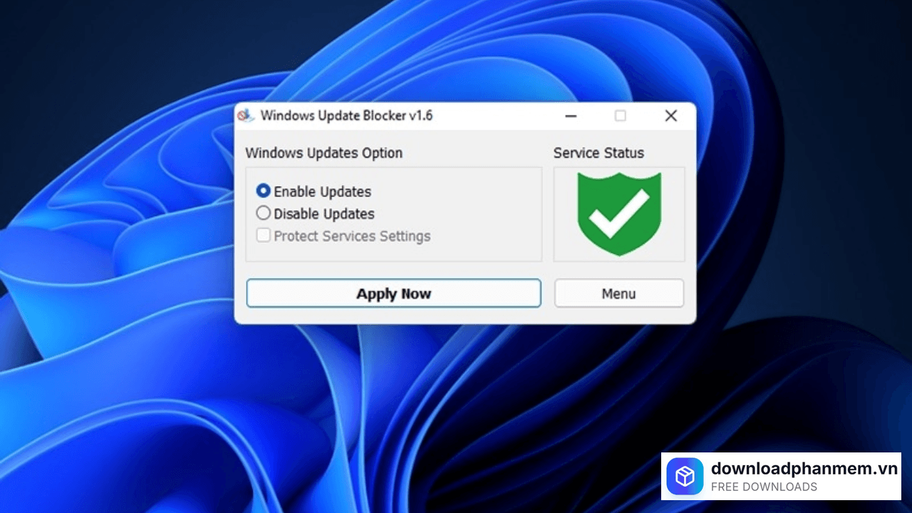 Nhấn Apply Now hoàn tất cài đặt