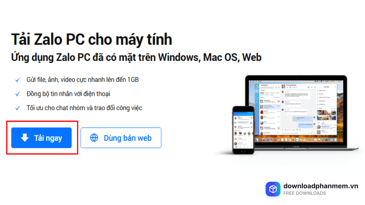 huong dan cai dat va dang nhap phan mem zalo pc nhanh chong