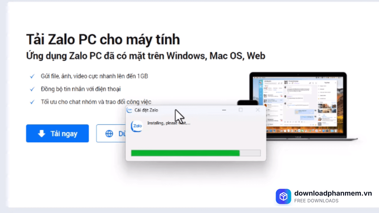 huong dan cai dat va dang nhap phan mem zalo pc nhanh chong 1