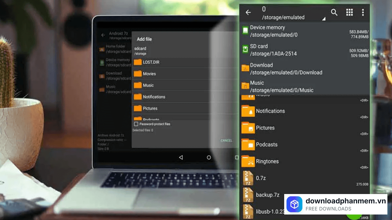 cac loi thuong gap khi cai dat zarchiver cho android